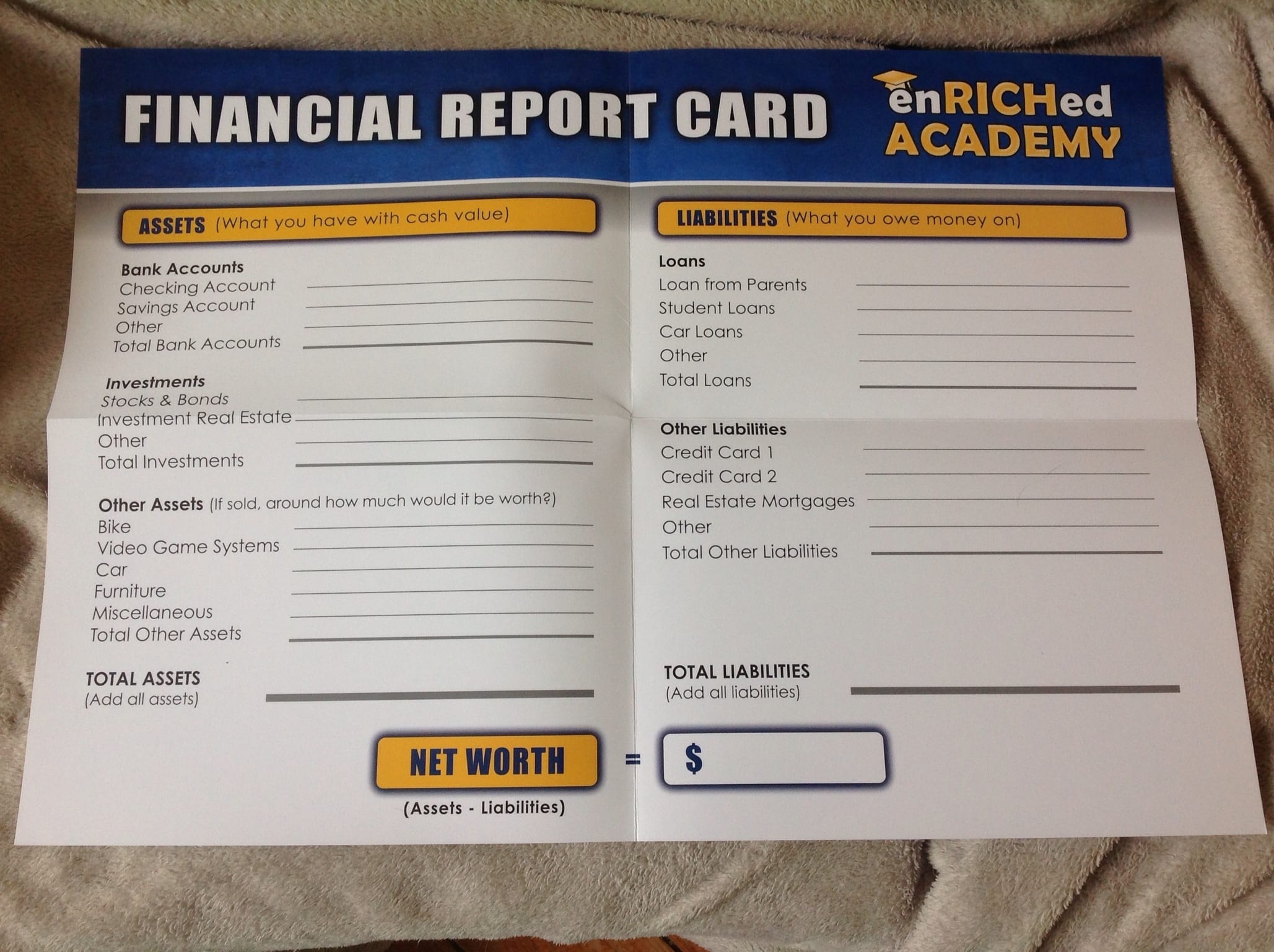 Financial Literacy for Teens enRICHed Academy Review