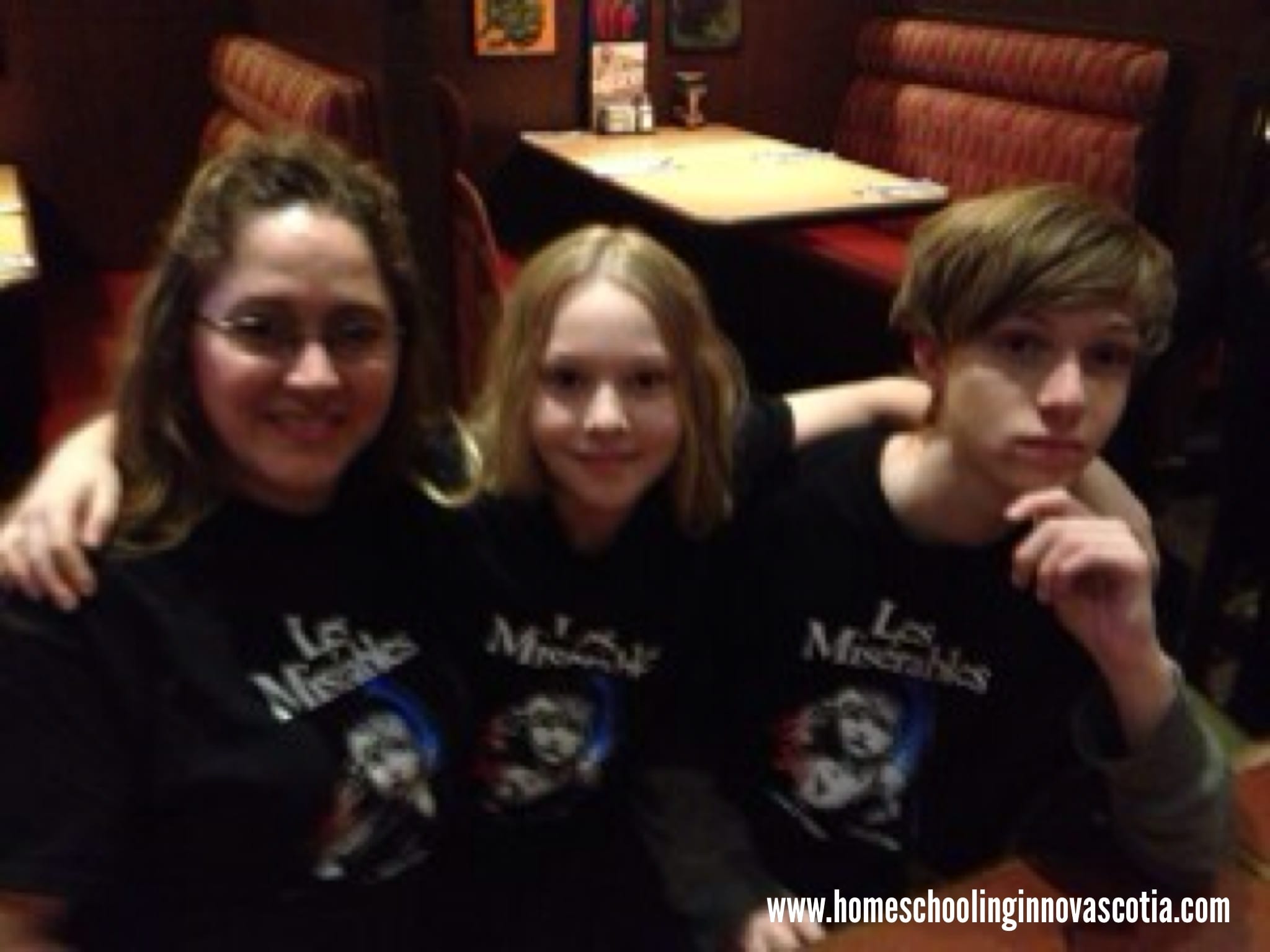 Kimberly & Kids After Les Miserables