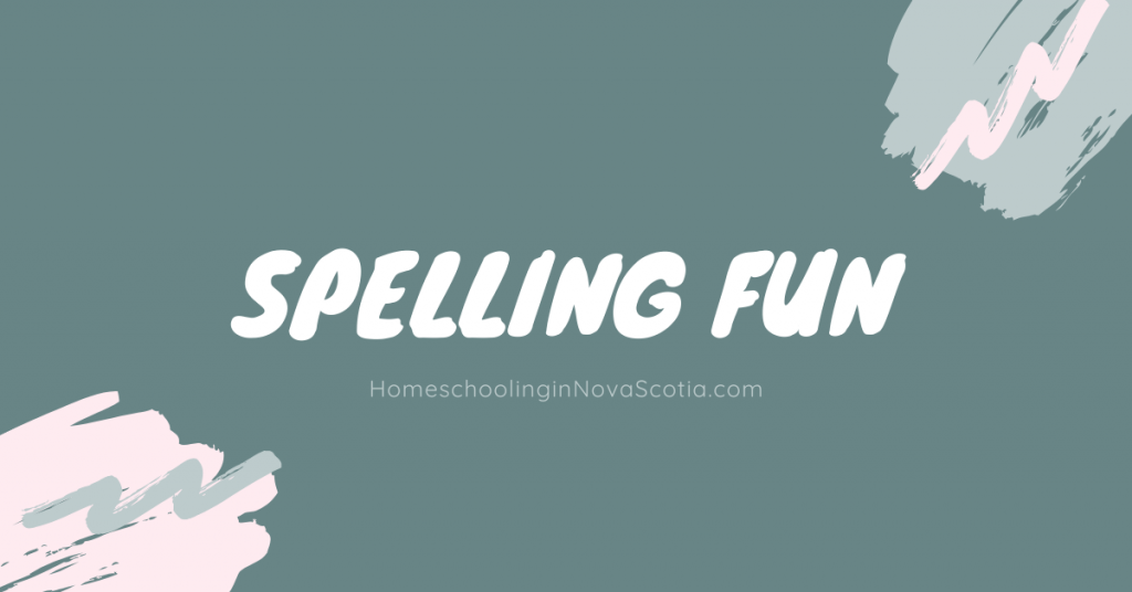 spelling fun