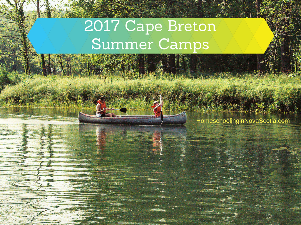 2017 cape Breton summer camps