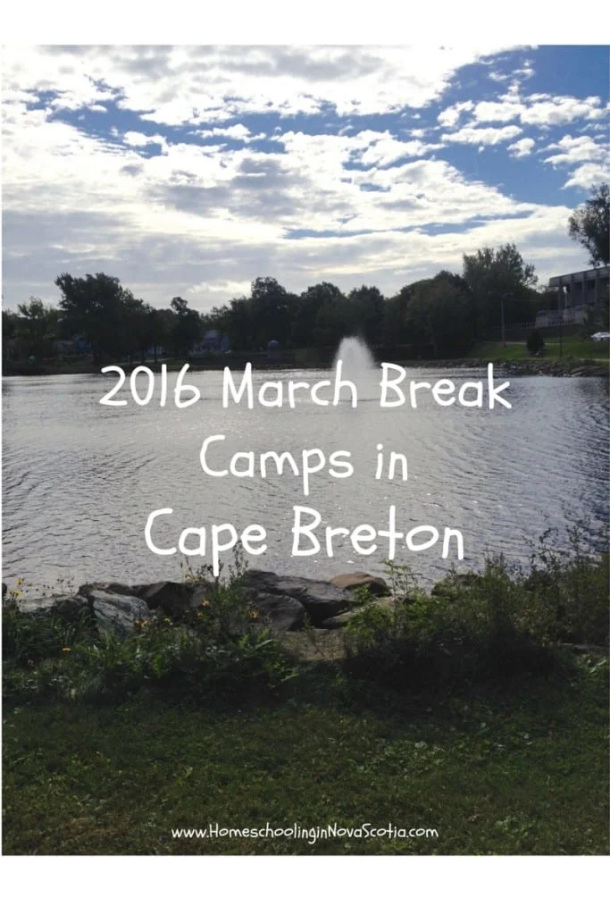2016 Cape Breton March break camps